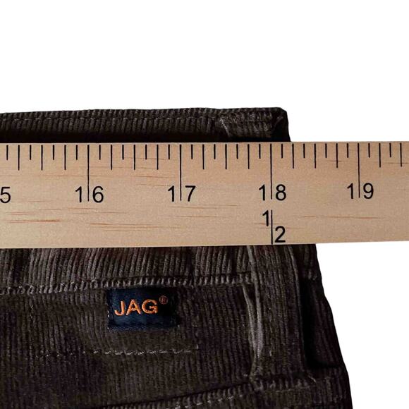 NWT Jag Jeans Women's Hazel Button-Front Pencil Skirt Chocolate Corduroy Size 16 - Picture 7 of 9